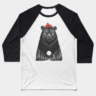 Forest bear Baseball T-Shirt